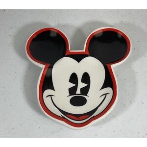 Disney Mickey Mouse Face Trinket Jewelry Small Dish